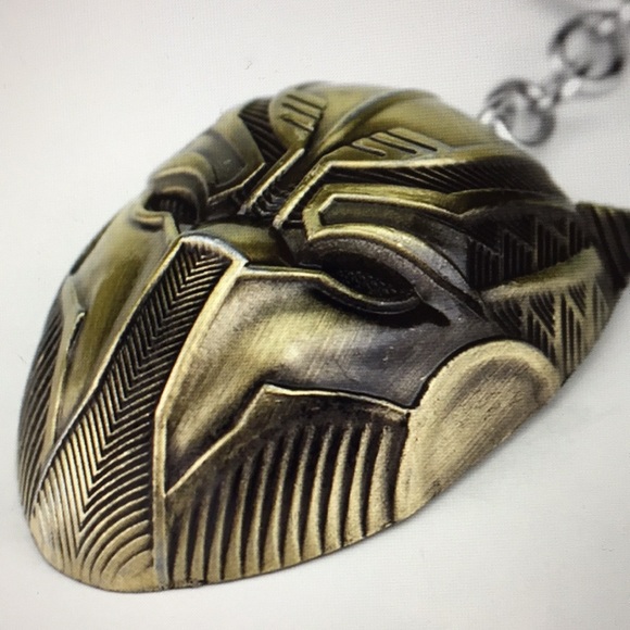 Black Panther Alloy Metal Bronze Keychain/New - Picture 4 of 4